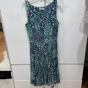 Green and blue dress great for formal parties